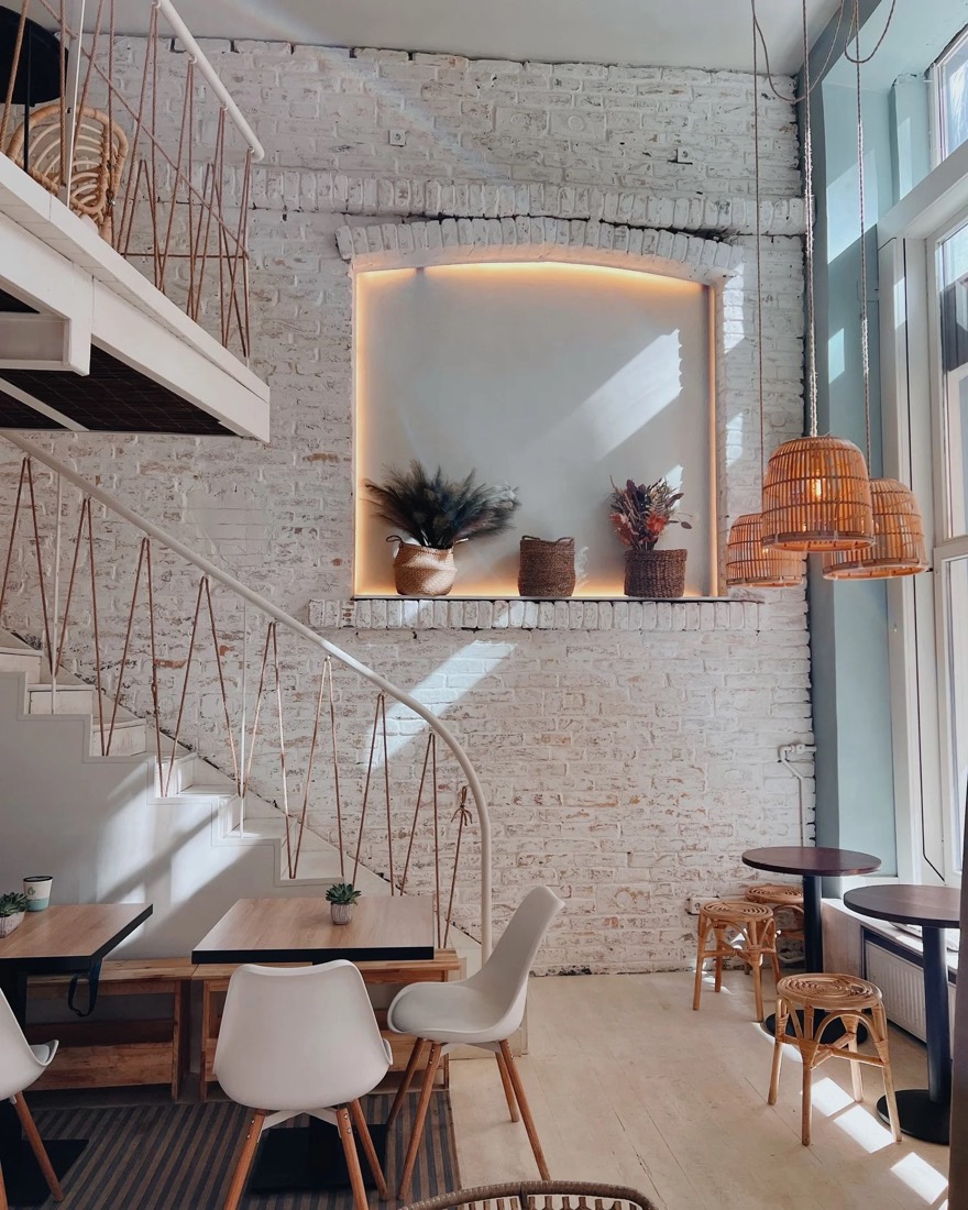 Inside a Cookie Beacon café